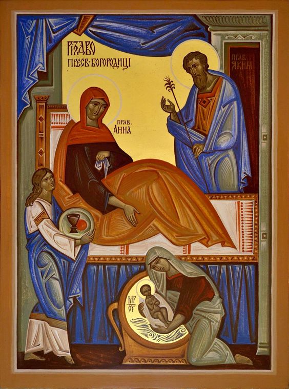 Nativity of Theotokos contemporary