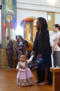 little girl in church 9-14