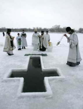 blessing of waters through ice