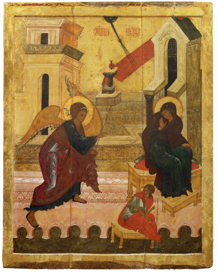 Annunciation Holy Russia Louvre